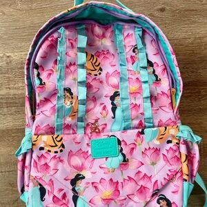NWOT Posh Peanut Disney Jasmine Kids Backpack
